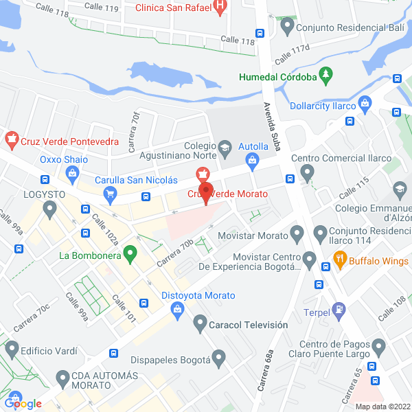 Map of F M C Ltda