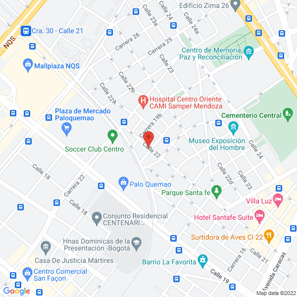 Map of Fabrica De Radiadores Raditec