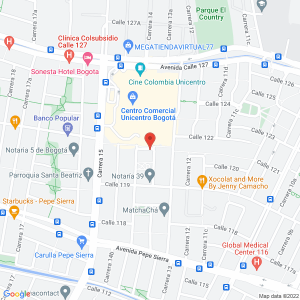 Map of Fc Fabian Chacón E.U.