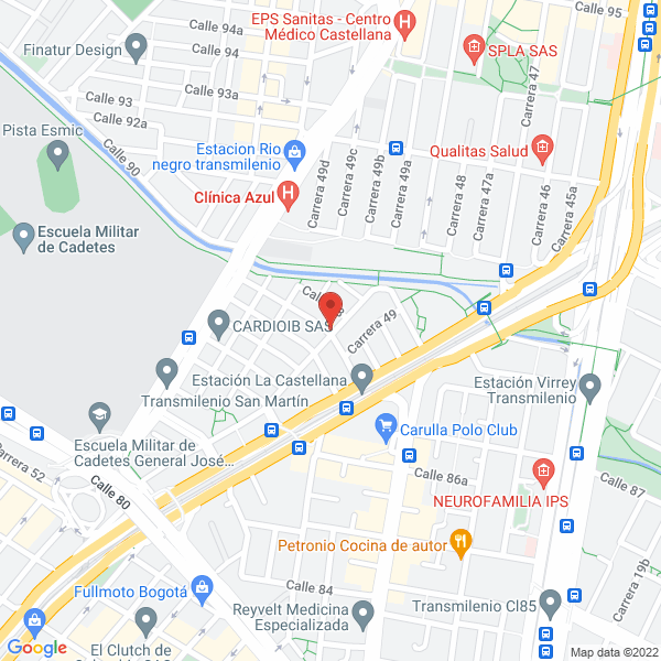 Map of Federación Nacional De Empresas De Aseo Limpieza Asepsia Técnica Y Profesional Cafetería Mantenimiento Proveedores De Insumos Y Proveedores De Maquinaría Y Empresas