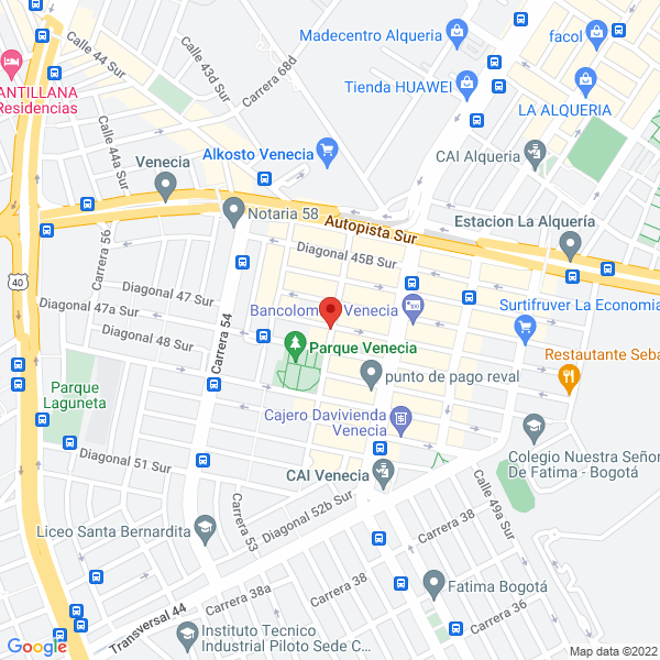 Map of Frutería Katty