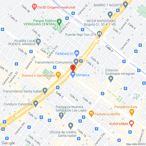 Map of Frutería Patyuco
