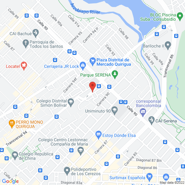 Map of Máquinas De Coser Servicio Técnico