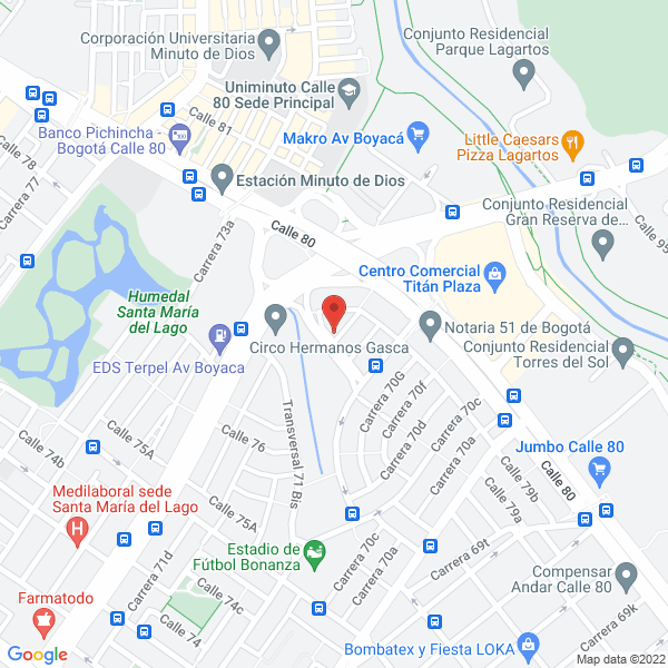 Map of Marcan Publicidad