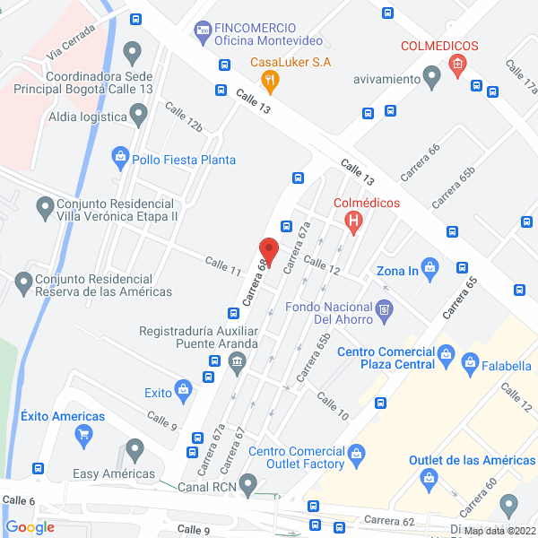 Map of Mercantil R2