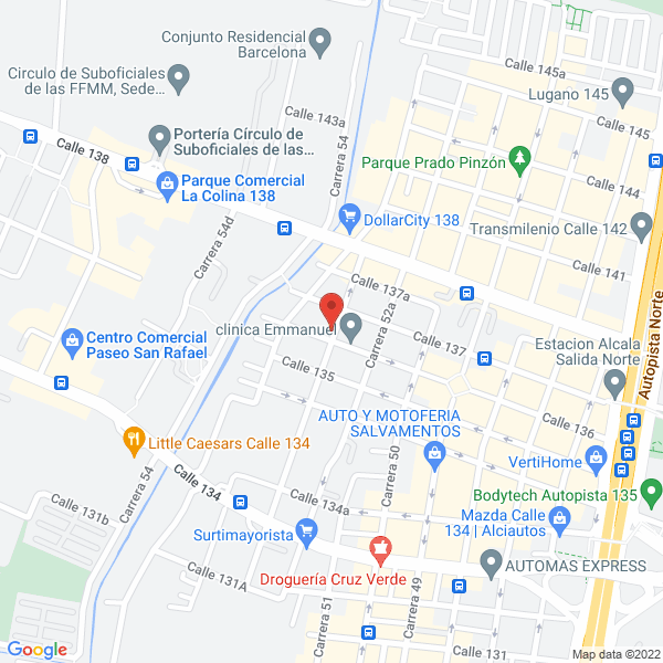 Map of Minimercados Pks