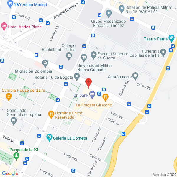 Map of Mundo Medico