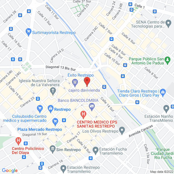 Map of Musica & Musicales