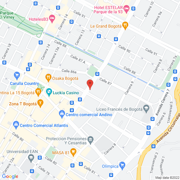 Map of Naher Trading S.A.