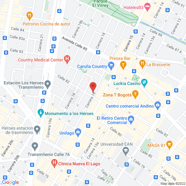 Map of Neumosev S.A.S.