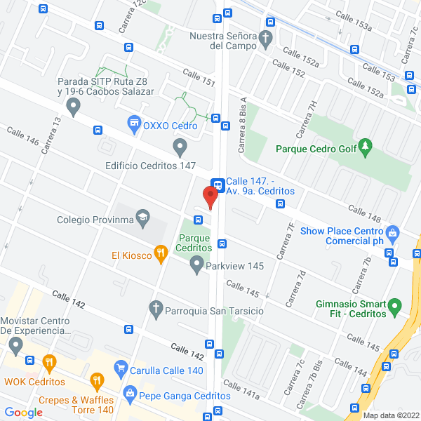 Map of Nice Body