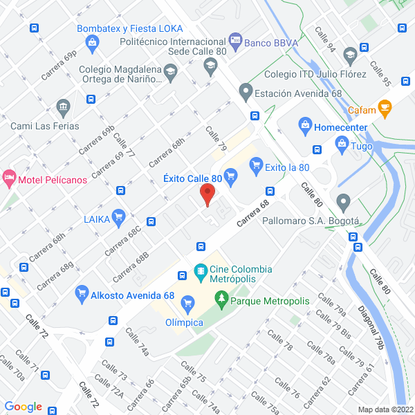 Map of Outsourcing Y Mercadeo