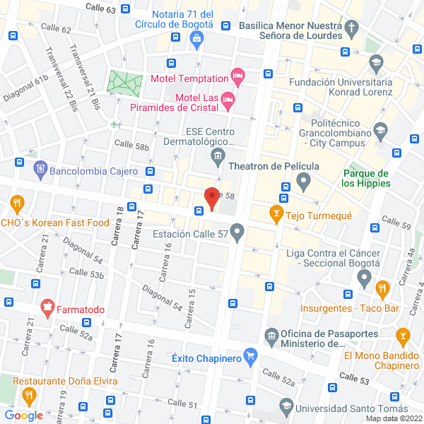 Map of Páginas Colombianas S.A.