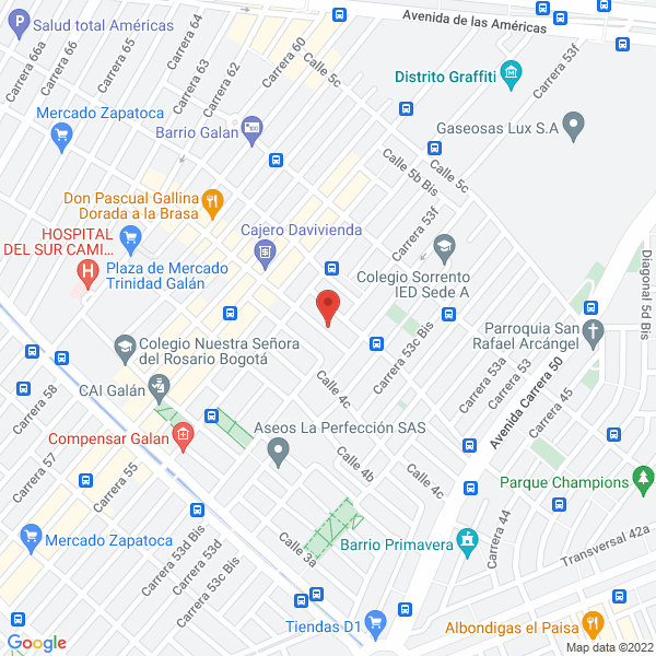 Map of Pago Interactivo S.A.S