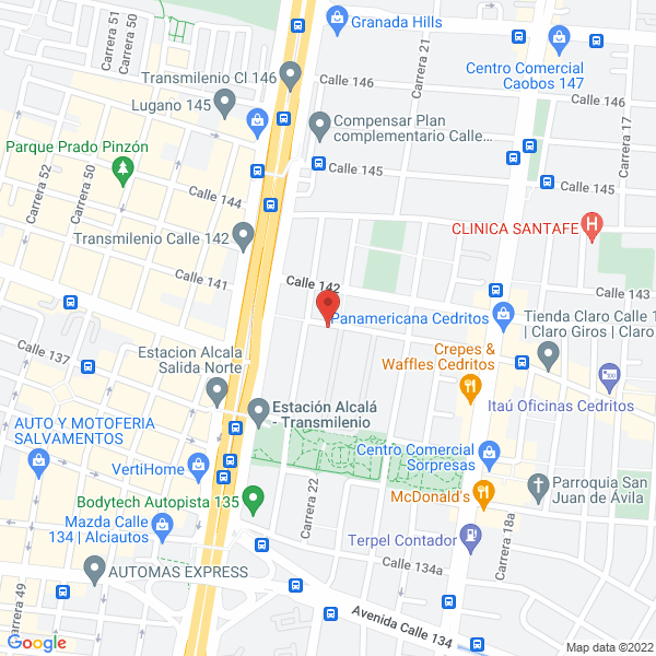 Map of Pinachos