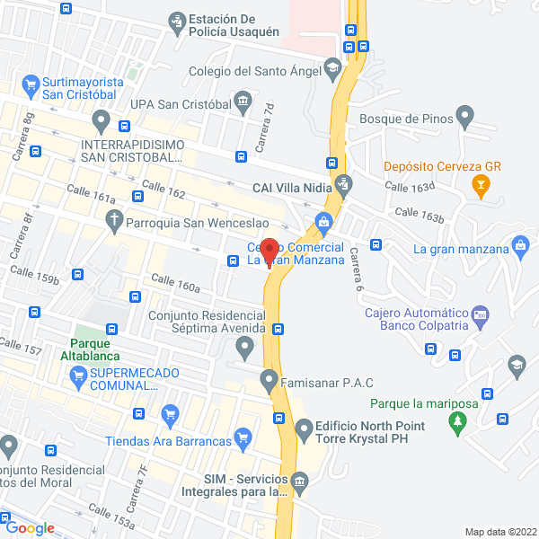Map of Preecooperativa Coomo