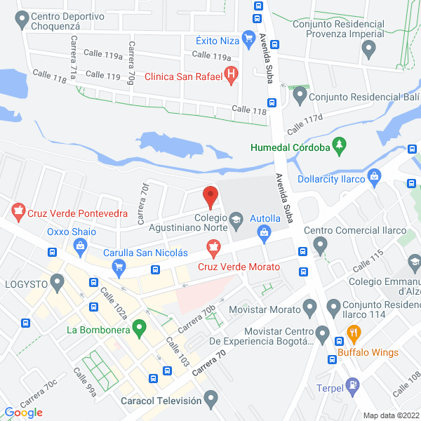 Map of Procesamos Bibliotecas