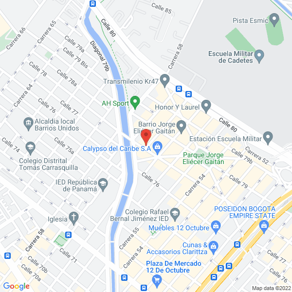 Map of Productos Agrícolas Y Servicios Proag S.A.