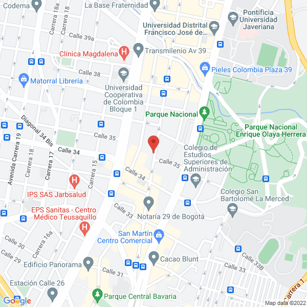 Map of Pronto Soluciones