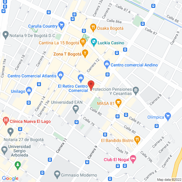 Map of Proporcionar Ltda