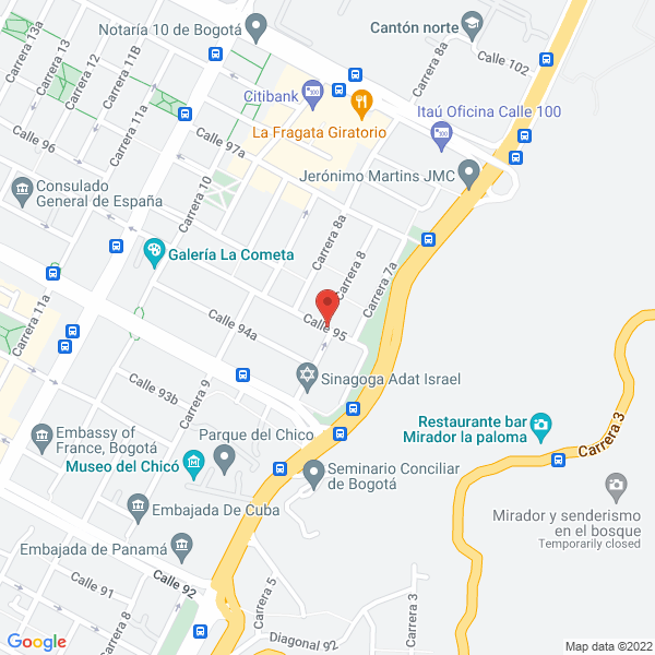 Map of Propuesta De Marca