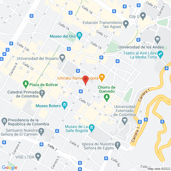 Map of Refrigeración Correa Y Cárdenas Ltda.