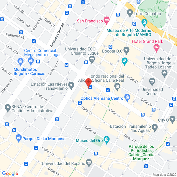 Map of Relojería Exacta