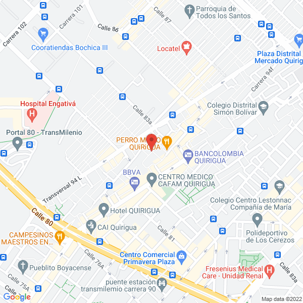 Map of Fundacion Feadin