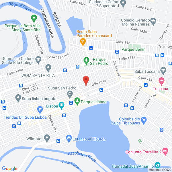 Map of Fundación Forjadores De Un Mundo Mejor