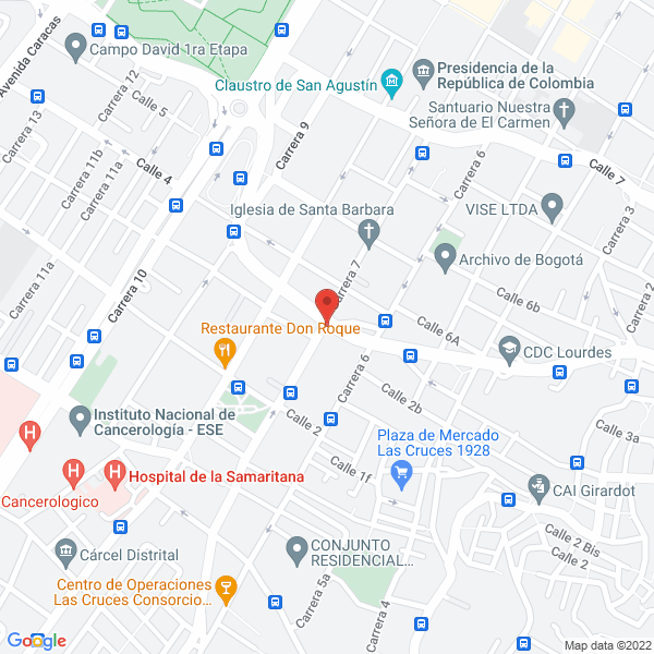 Map of Fundación Hogar