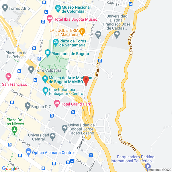 Map of Restaurante Italiano La Focaccia