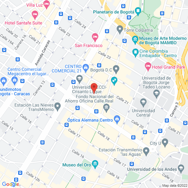 Map of Restaurante Nuevo Recreo