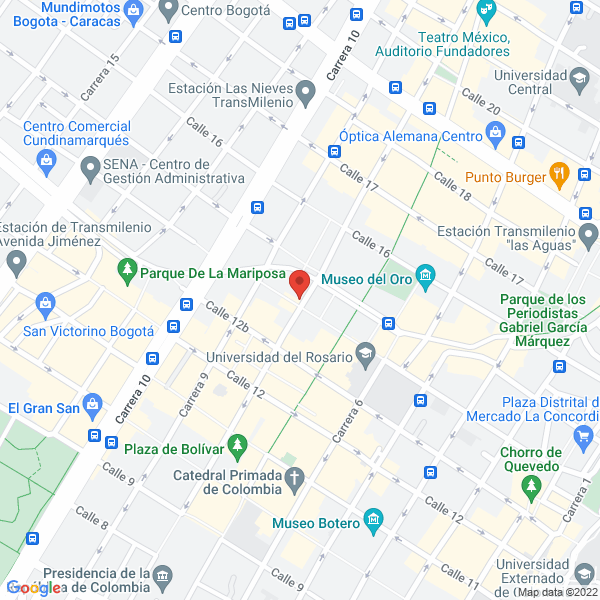 Map of Restaurante Real Express