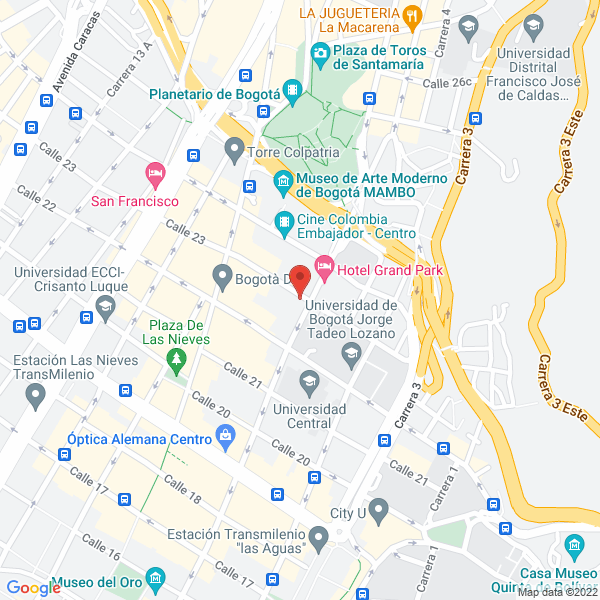 Map of Restaurante Sabana Plaza