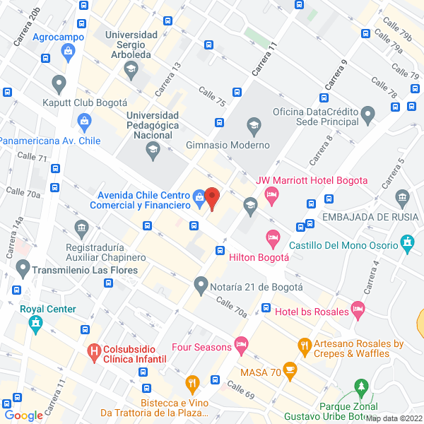 Map of Restaurante Vela Y Canela
