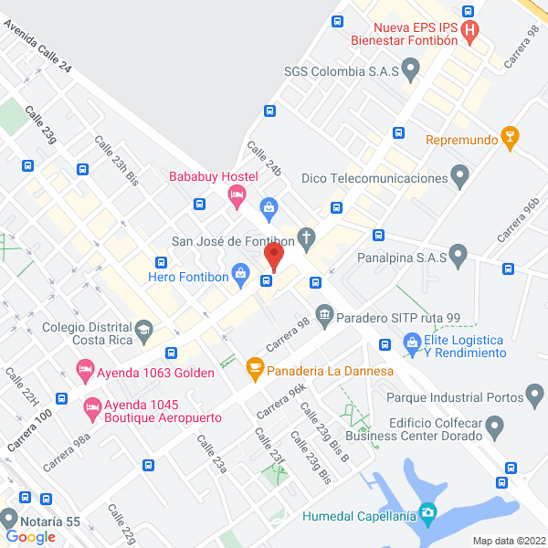 Map of Restaurante Y Asadero Gallito Ramírez