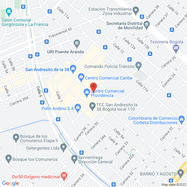 Map of Graficas San Ndrés