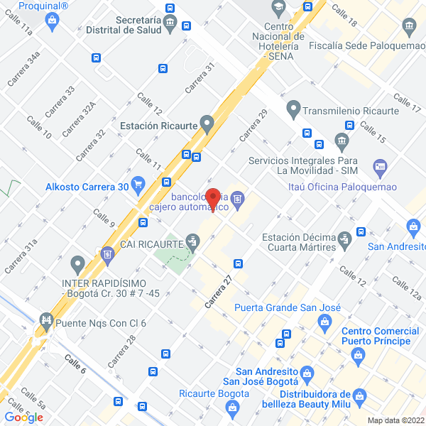Map of Grc & Montes Cia Ltda