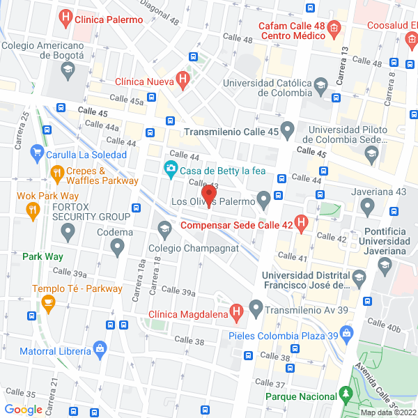 Map of Grupo 3 Marca Inmobiliaria
