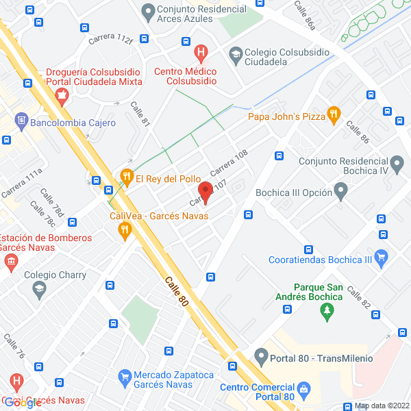Map of Revista Zonalogistica Ltda.