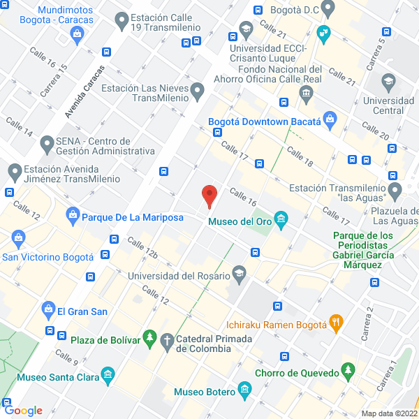 Map of Rodball & Cía.