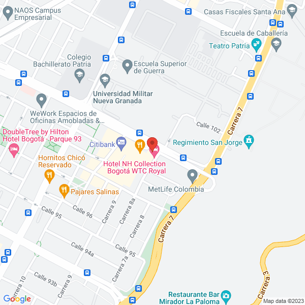 Map of Rodríguez
