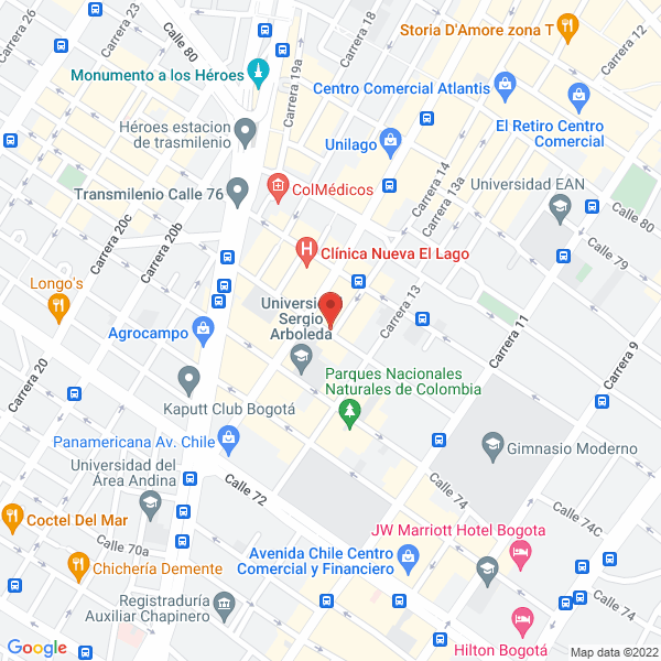Map of Romana'S Pizza