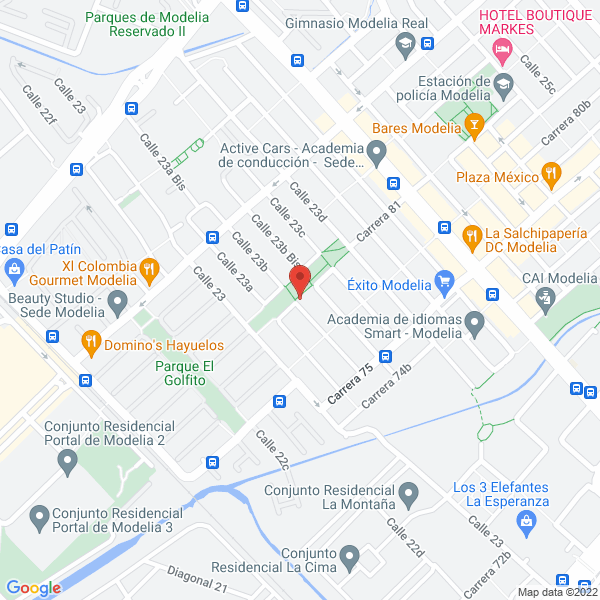 Map of Romech - Médica Ltda.