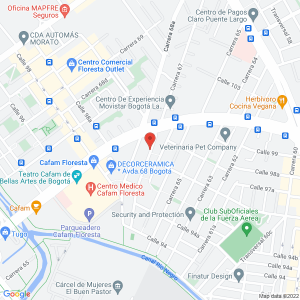 Map of Rotar Gesh Int Ltda