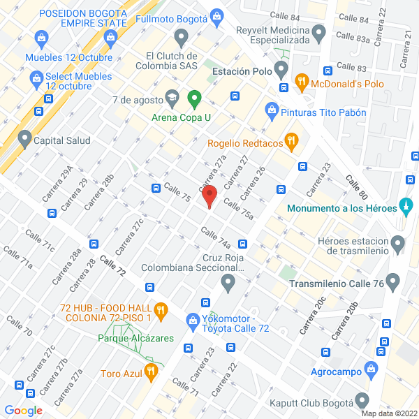 Map of Rte & Color