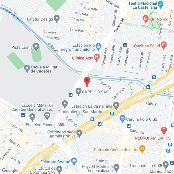 Map of Sala De Belleza Cruceiro