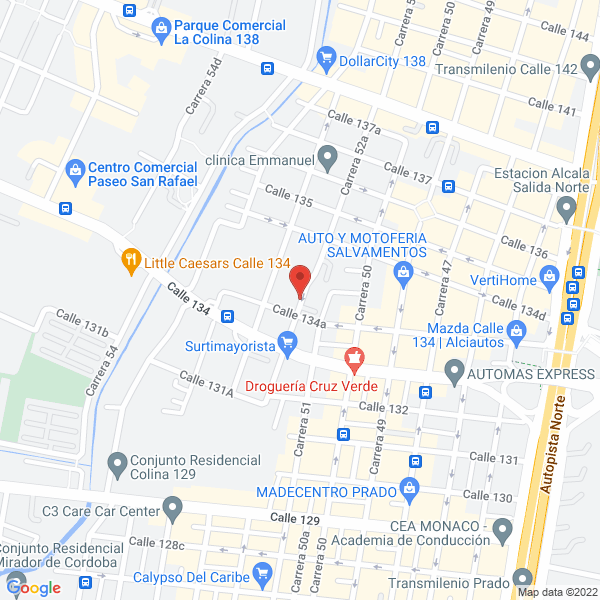 Map of Sala De Belleza Expresiones