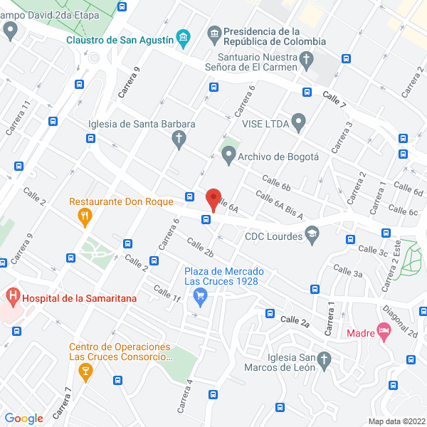 Map of Sala De Belleza Legui'S Leo