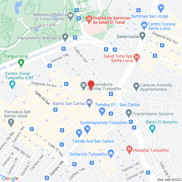 Map of Security Empleos